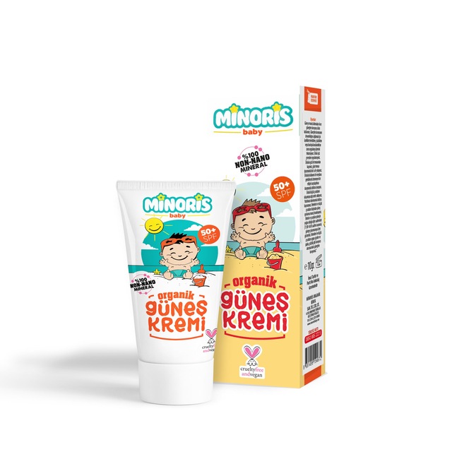 Minoris Baby SPF50 Organik Güneş Kremi 110 G