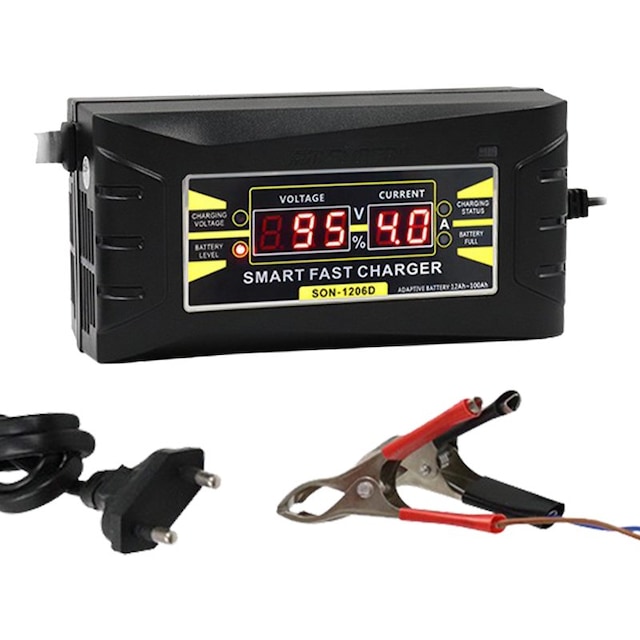 ✅Suoer SON-1206D 12V 6 Amper Akıllı Analizli PVM Akü Şarj Cihazı