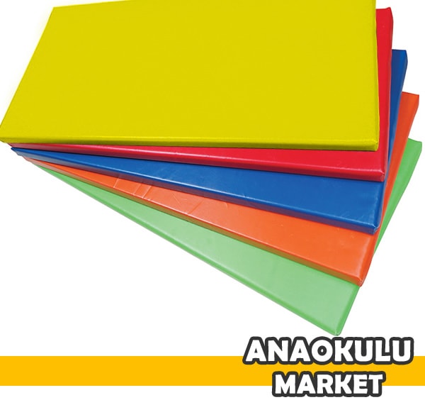 Jimnastik Spor Çocuk Yer Anaokulu Kreş Minderi 60x120x5 cm GE-245