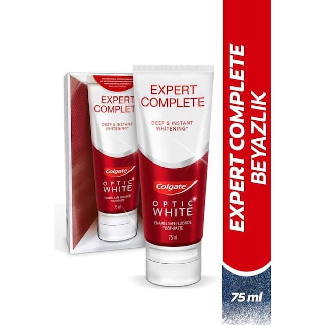 Colgate Optic White Expert Complete Beyazlatıcı Diş Macunu 75 ML