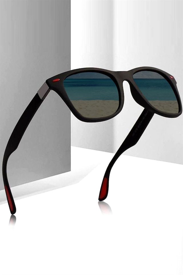 Mat Siyah Uv400 Erkek Güneş Gözlüğü - By Marine - 4Bm360R001