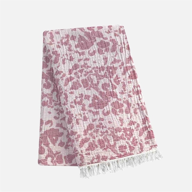 Çiçek Desenli Peştemal Havlu