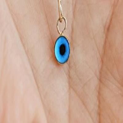 14 AYAR ALTIN GÖZ BONCUK KOLYE UCU