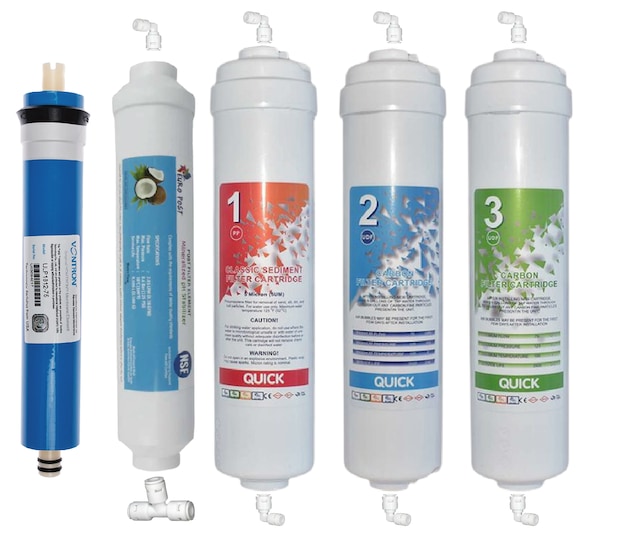 Inline Kapalı Kasa Tüm Su Arıtma Cihazlarına Uyumlu Filtre