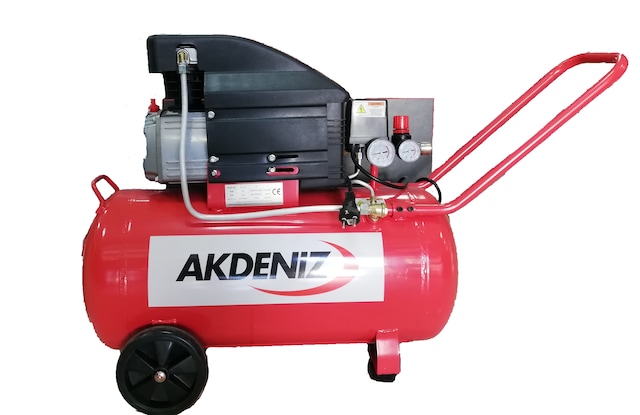 Akdeniz 2 HP 8 Bar 50 LT Yağlı Hava Kompresörü