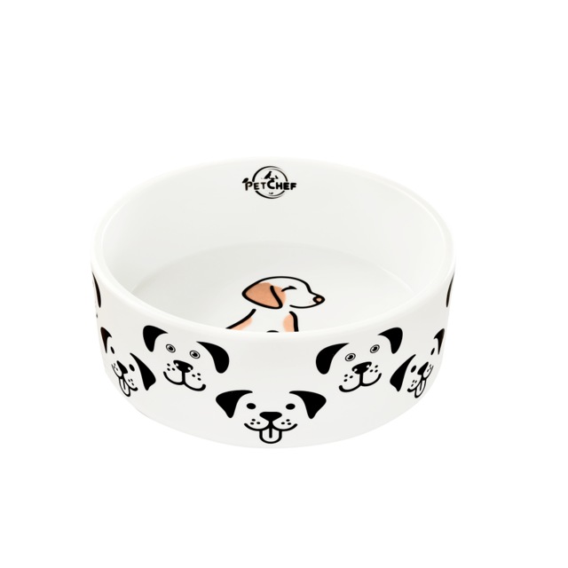 Petchef Porselen Köpek Mama Kabı Pablo 17 CM