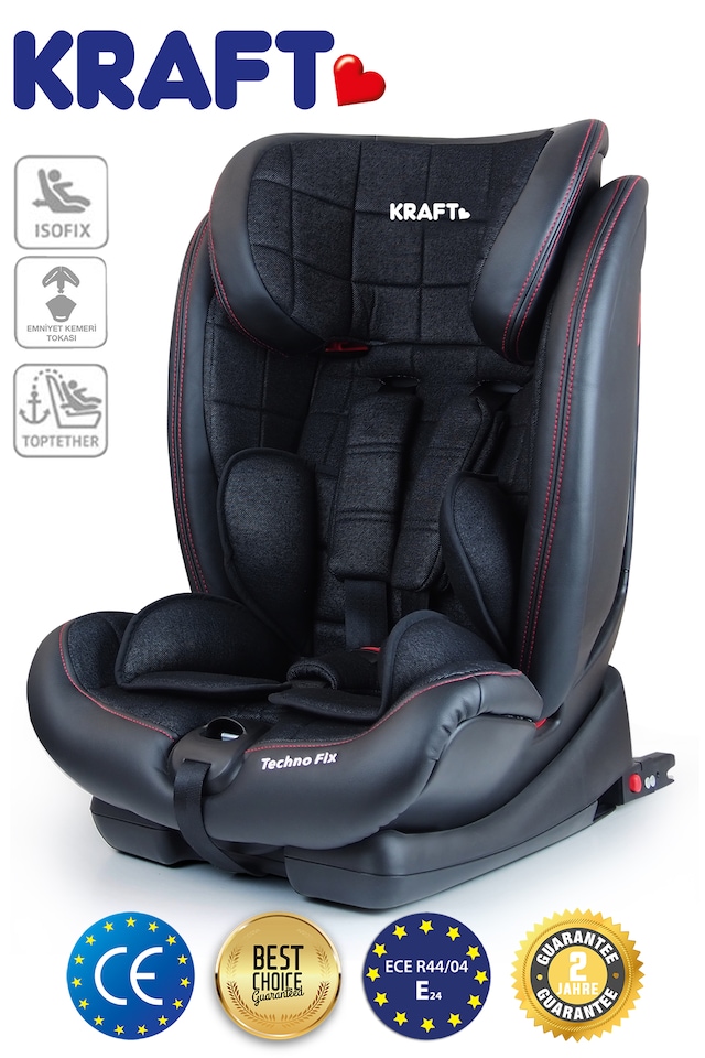 Kraft Techno Fix 9-36 KG Oto Koltuğu