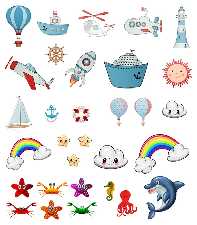 Bebek Sticker 4X4 cm 20 Adet