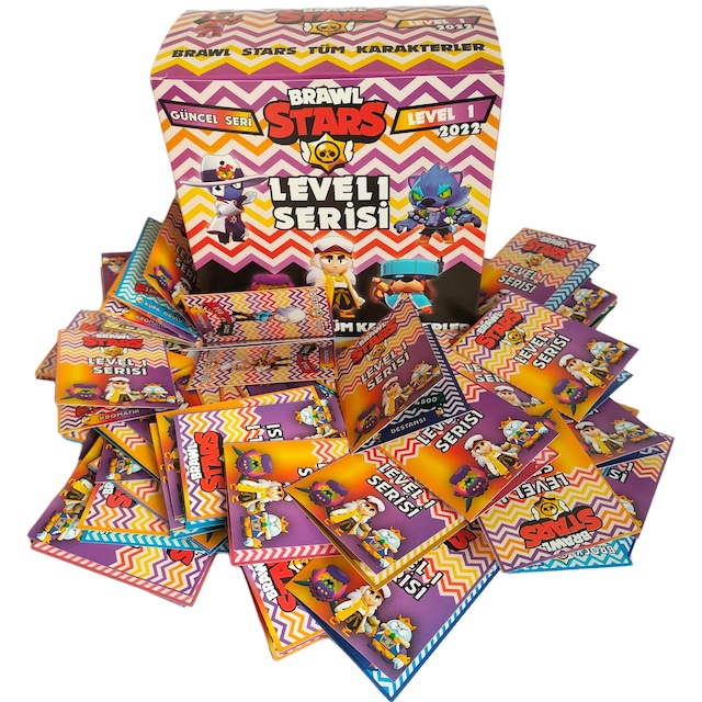Brawl Stars Level 1 Güncel Oyun Kartları Tüm Karakterler Tek Kutu