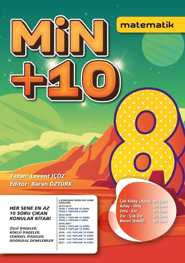 Min + 10 Lgs Matematik(aynı kitap 2 tane gönderiliyor.)