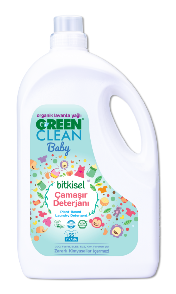 U Green Clean Baby Organik Lavanta Yağlı Bitkisel Çamaşır Deterjanı 2750 ML