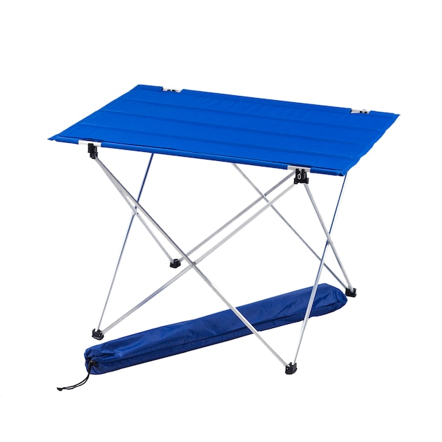 Taşıma Çantalı Çok Amaçlı Lacivert Kamp ve Piknik Masası
