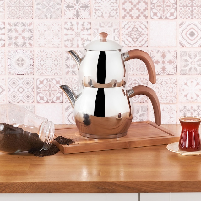 Emsan Cemre Maxi Bronz Çaydanlık Takımı