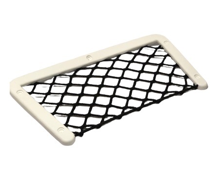 Plastik Fileli Ceplik Tekne ve Karavan Eşya Cepliği Beyaz