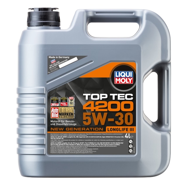 Liqui Moly Top Tec 4200 5W-30 Motor Yağı 4 L