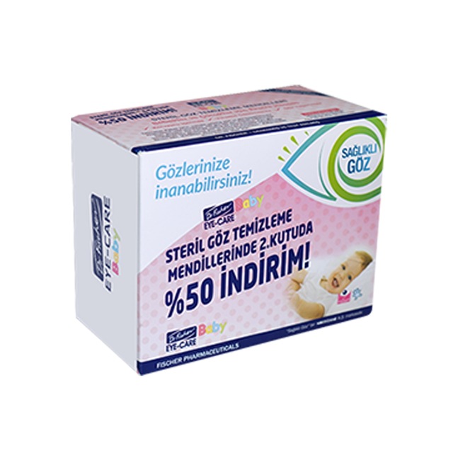 Dr.Fischer Eye-Care Bebek Steril Göz Temizleme Mendili