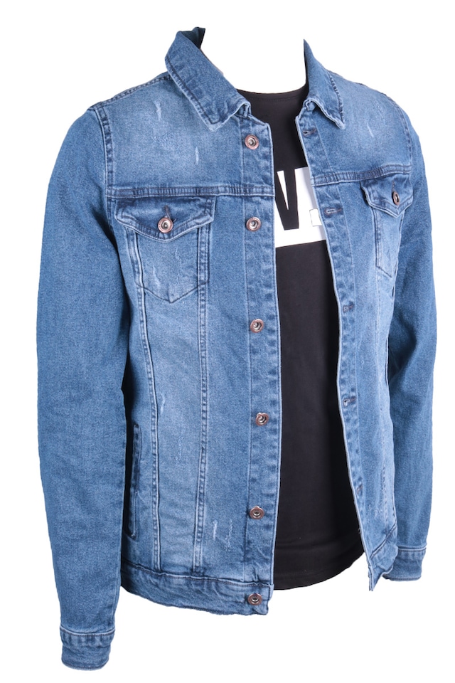 VİKİNGS JEANS Erkek Kot Mont - Ceket -Mont