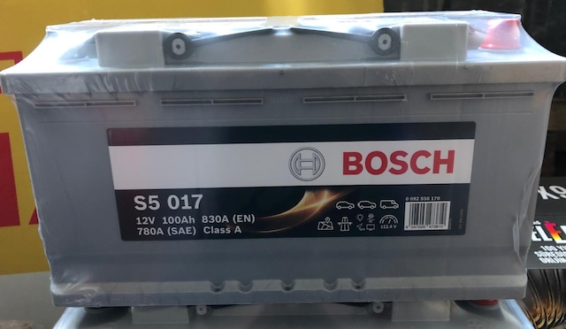 Bosch Akü 12V 100 Ah S5017