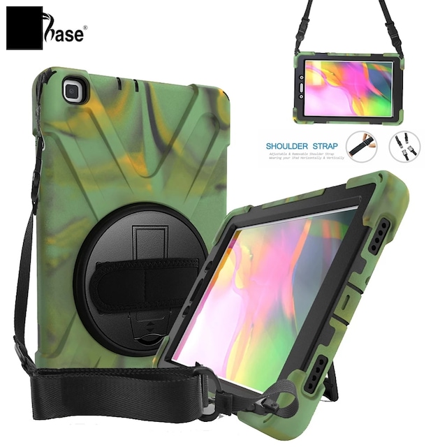 Samsung Galaxy T290 Kılıf Tab A 8inç T295 T297 Defender Zırh Case