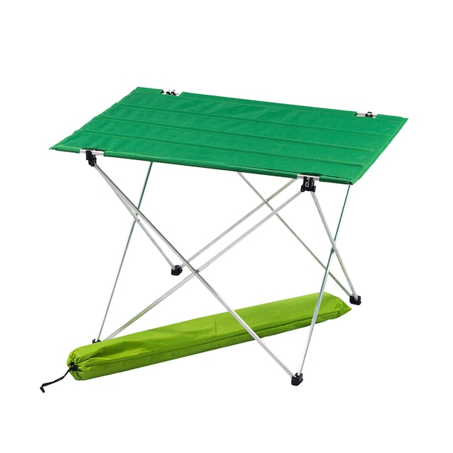 Taşıma Çantalı Çok Amaçlı Yeşil Kamp ve Piknik Masası