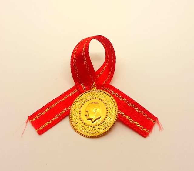 8 Ayar ÇEYREK ALTIN Görünümlü Altın Takı