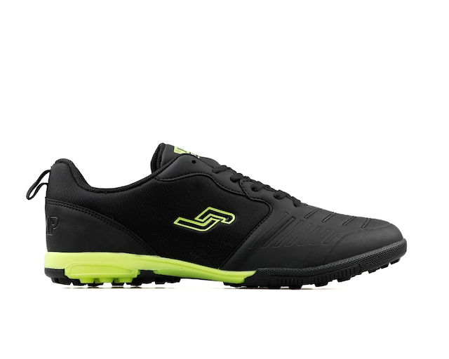 Jump  Erkek Halı Saha Ayakkabısı 27604-A-BLACK-NEON GREEN Siyah