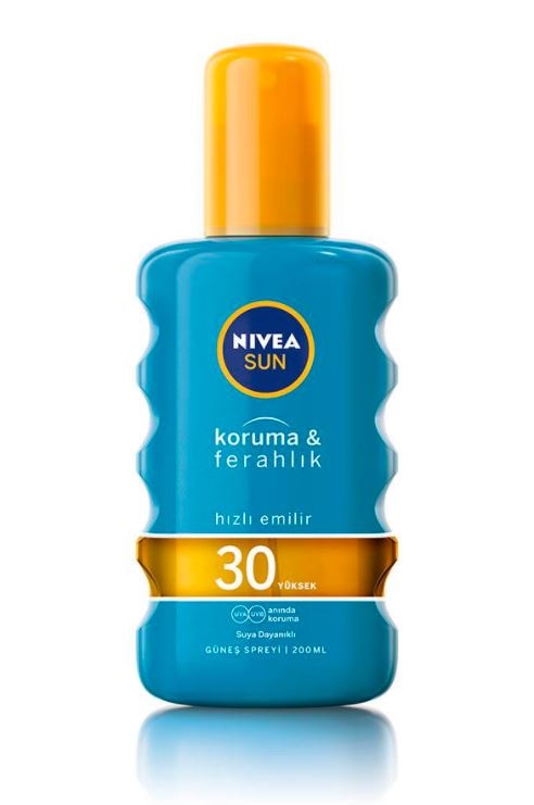 Nivea Sun Koruma & Ferahlık Transparan Güneş Spreyi GKF 30 200 ML