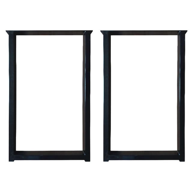 Metal Ayak Ev Ofis Bahçe Ahşap Kütük Masif Metal Masa Ayağı Retro