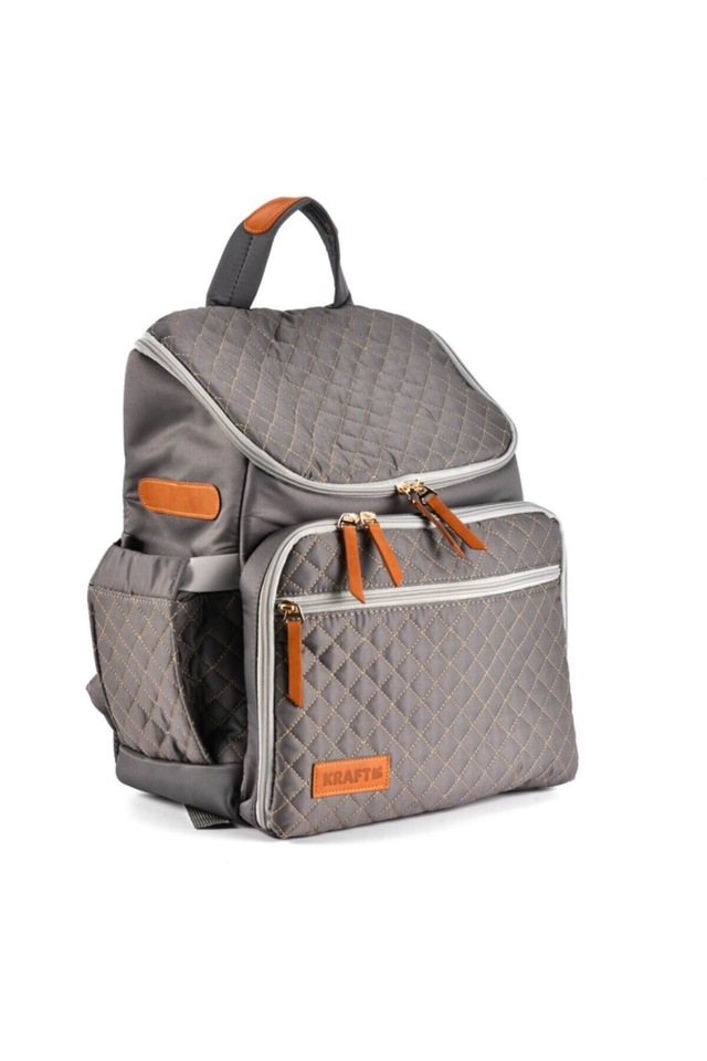 Kraft Diamond Bebek Bakım Sırt Çantası Gri