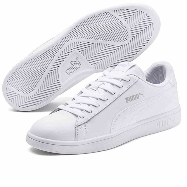 Puma Smash V2 Unisex Günlük Spor Ayakkabı - Beyaz - 36521507