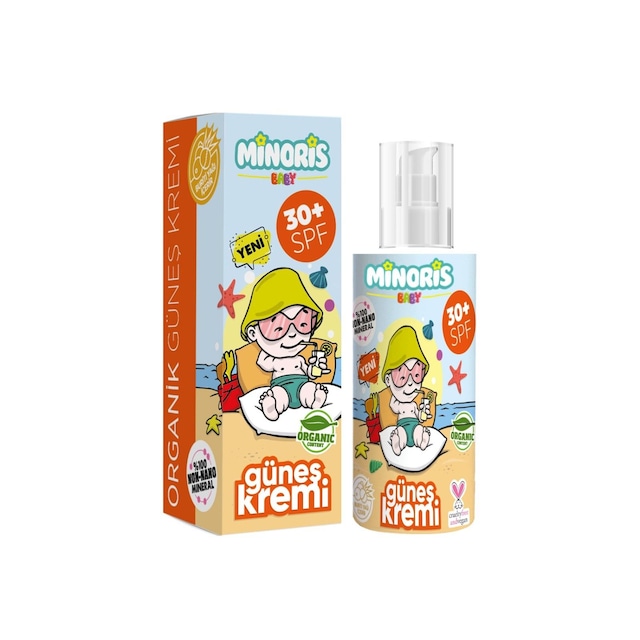 Minoris Baby Organik Sprey Güneş Kremi SPF30+ 150 M