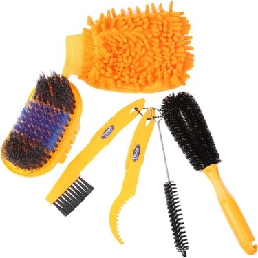 Bisiklet Temizlik Ve Bakım Seti 6 Parça Bisiklet Temizlik Seti