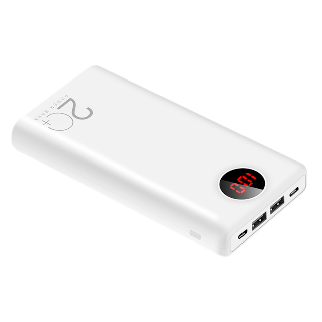 NUO FW-020 BEYAZ POWERBANK (20.000 MAH)
