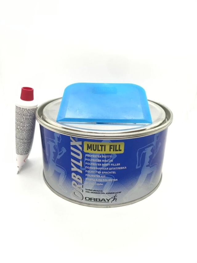 Orbay Polyester Çelik Macun 500Gram +Plastik Macun Aparatı 500 Gram