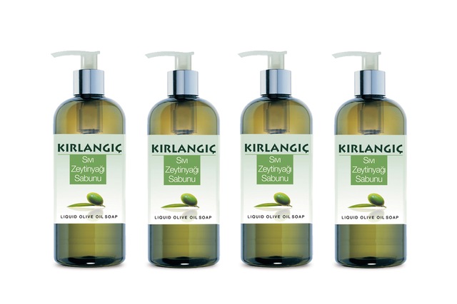 Kırlangıç Zeytinyağlı Sıvı Sabun 4 x 400 ML