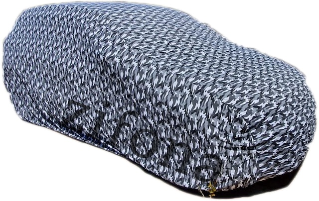 Oto Branda Otomobil Örtü Penye Lüks Yıkanabilir Kamuflaj gri