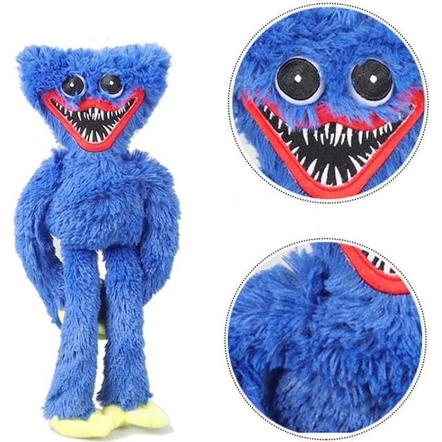 Huggy Wuggy 50Cm Büyükboy Peluş Oyuncak Haşhaş Çalma Oyunu Poppy