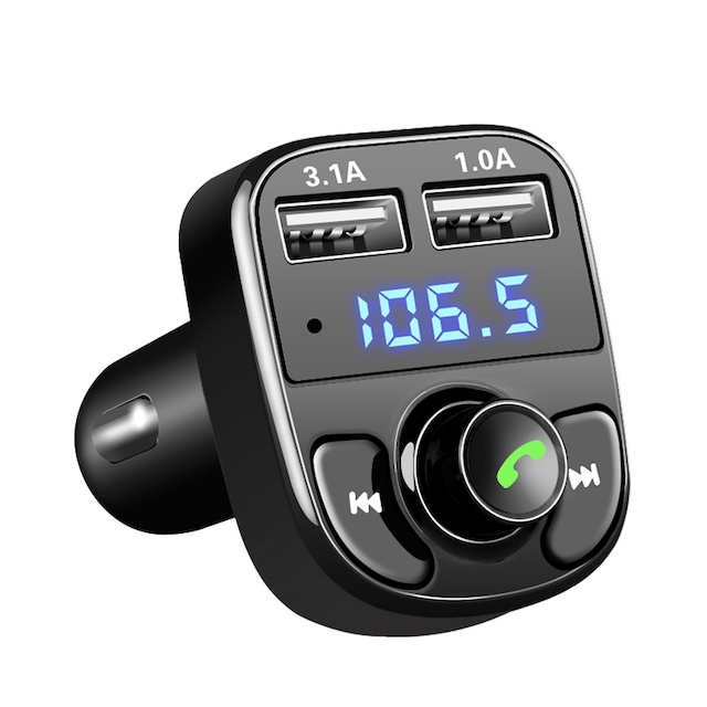 Car X8 Araç Fm Transmitter Bt/Usb/Mp3/Sd Kart Çakmaklık Girişli