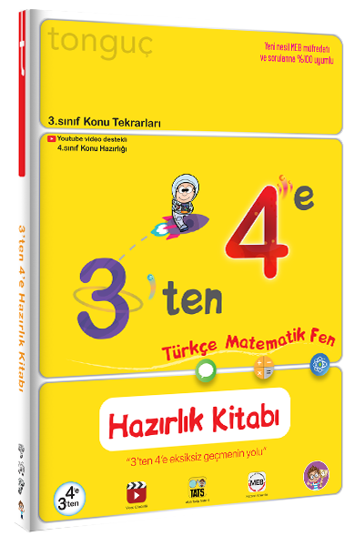 Tonguç Akademi 3'ten 4'e Hazırlık Kitabı