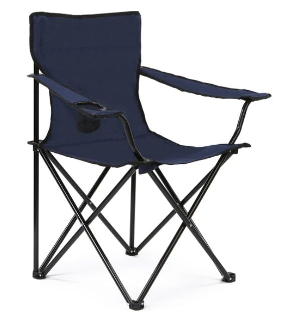 Evim Katlanabilir Kamp Sandalyesi Lacivert