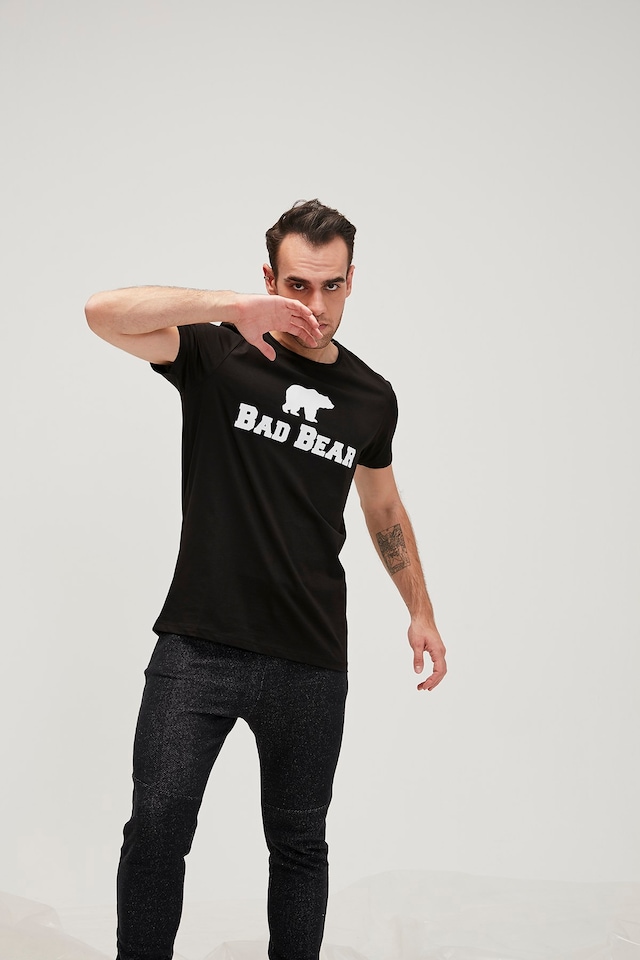 Bad Bear Erkek Siyah Tişört Bad Bear Tee