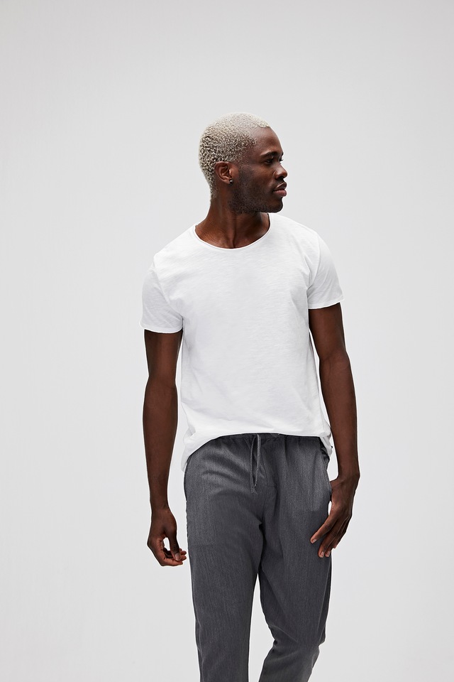 Bad Bear Erkek Kırık Beyaz Tişört O-Neck T-Shırt