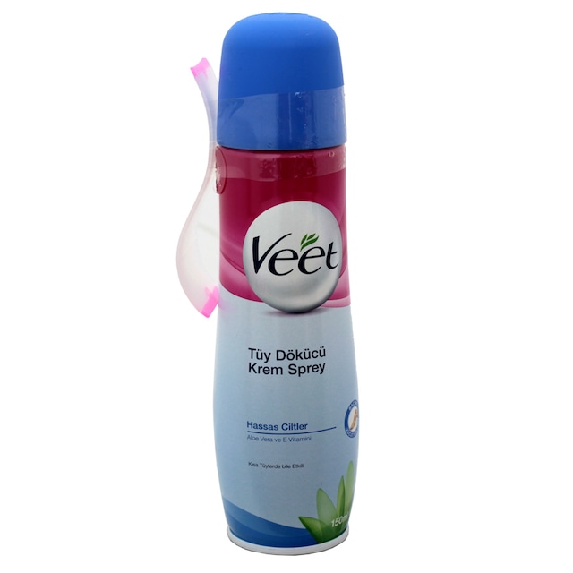 Veet Tüy Dökücü Hassas Ciltler için Krem Sprey 150 ML