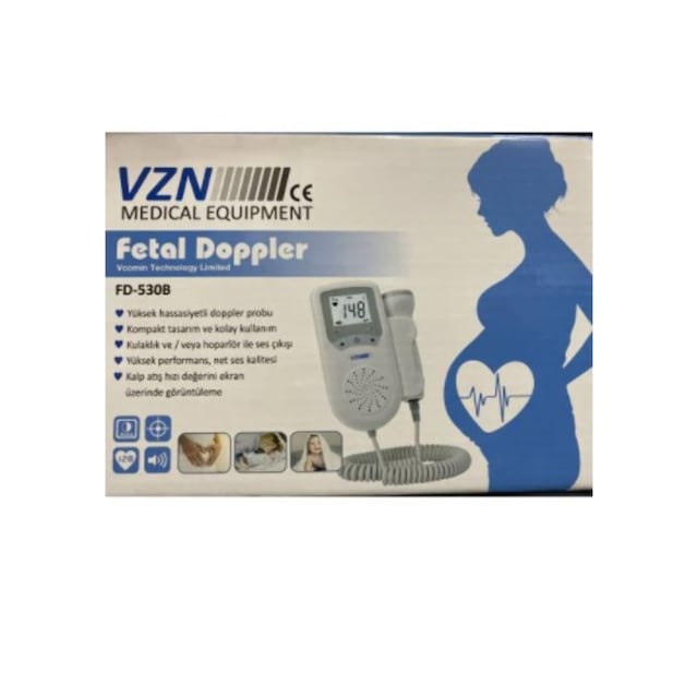 Vzn Fetal Dopler Fd-503B Fetal Dopler - Taşınabilir - El Tipi