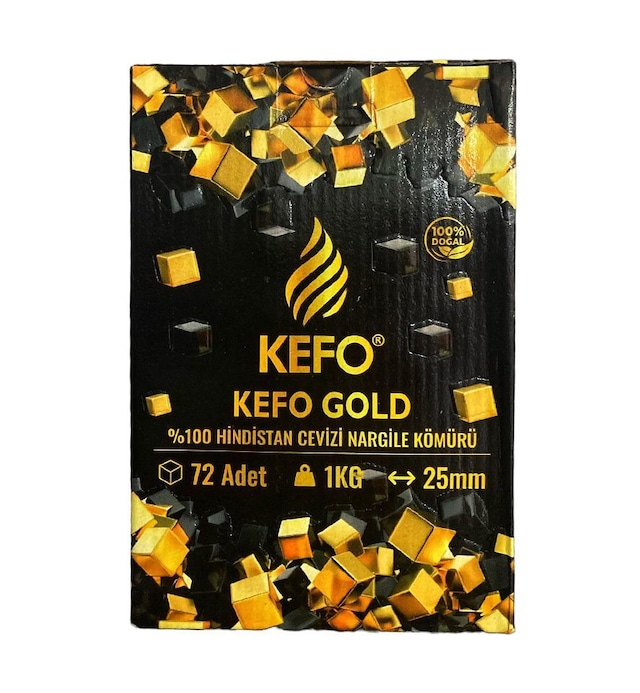 Kefo Gold Hindistan Cevizi Kömürü