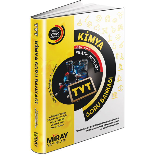 MİRAY YAYINLARI SORU BANKASI KİMYA TYT (YENİ)
