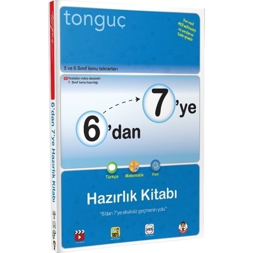 Tonguç Akademi 6'dan 7'ye Hazırlık Kitabı