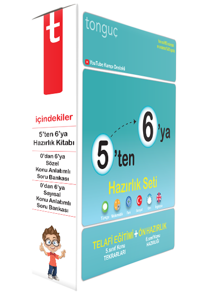 TONGUÇ YAYINLARI 5, DEN 6, YA  HAZIRLIK SETİ