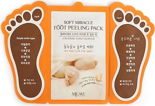 Mjcare Miracle Foot Peeling Pack - Mjcare Çorap Tipi Ayak Peeling Maskesi