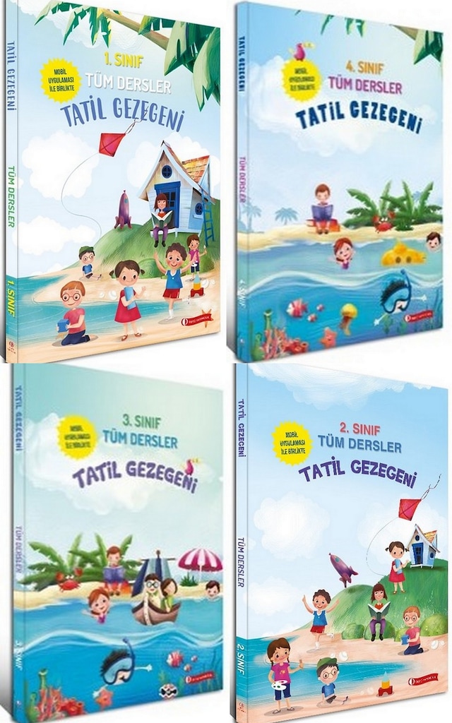 Odtü Tüm Dersler Yaz Tatil Gezegeni Kitabı 1-2-3-4. Sınıf